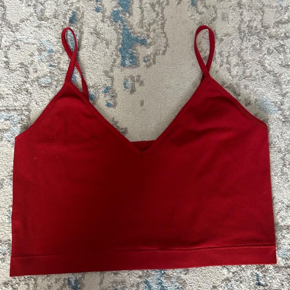 cropped tank top